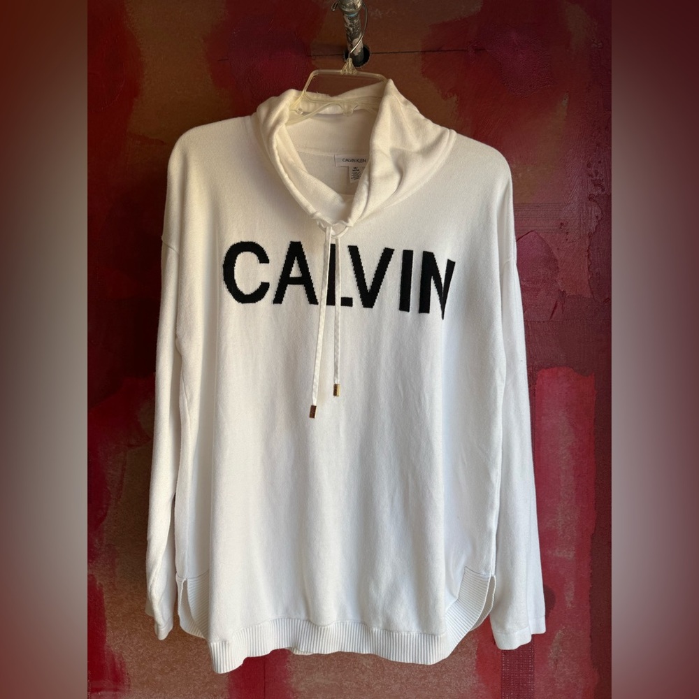Calvin Klein Funnel Neck Sweater Size M